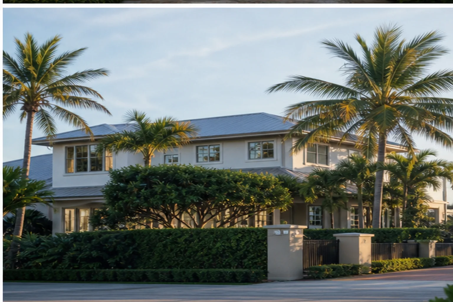 Elegantní vila s tropickou zahradou na jižní Floridě