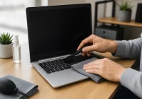 Jak bezpečně vyčistit notebook, displej i klávesnici