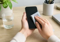 Jak bezpečně vyčistit telefon, displej i konektory